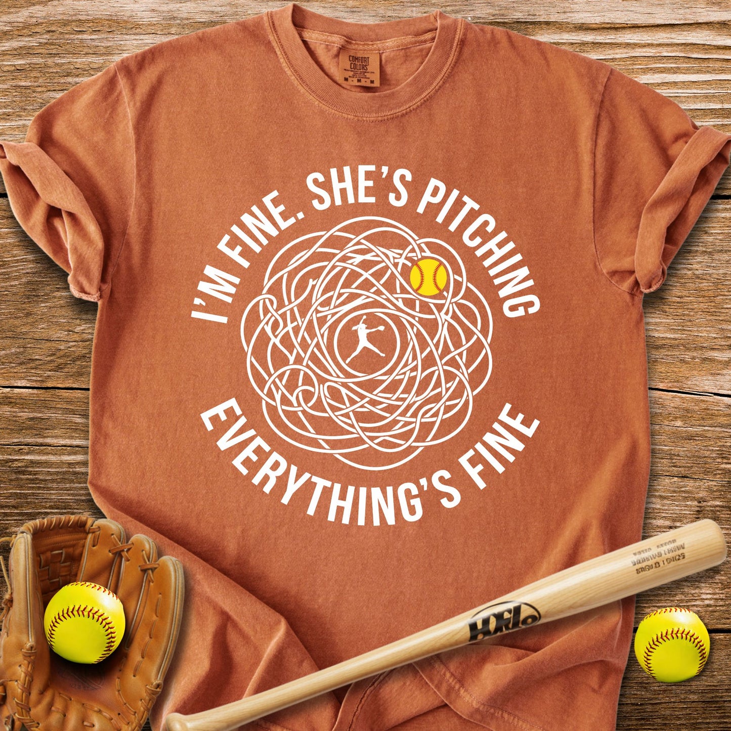 Her Pitching Unraveled Me T-Shirt