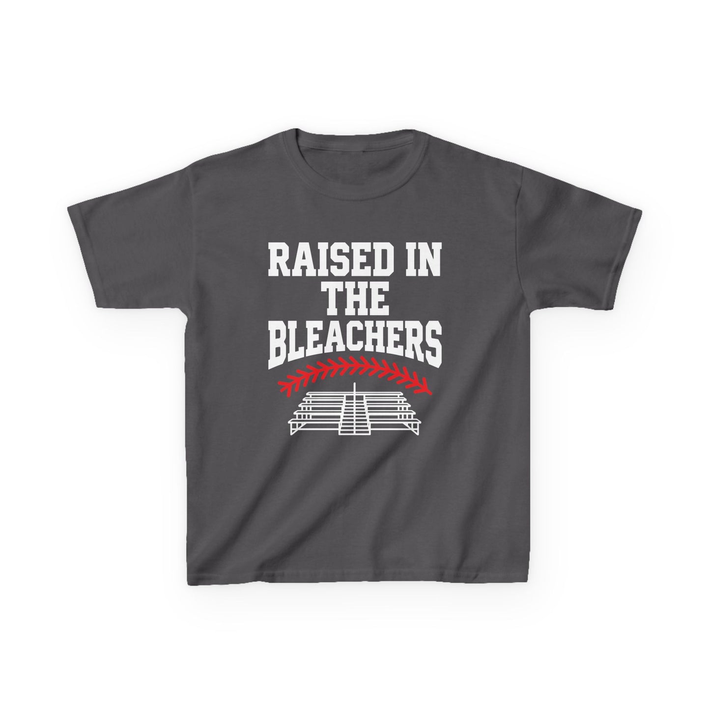 Bleacher Raised Baseball Fan Kids T-shirt
