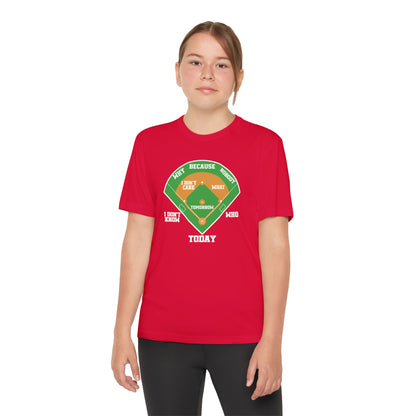 Who's on First Youth Athletic Tee