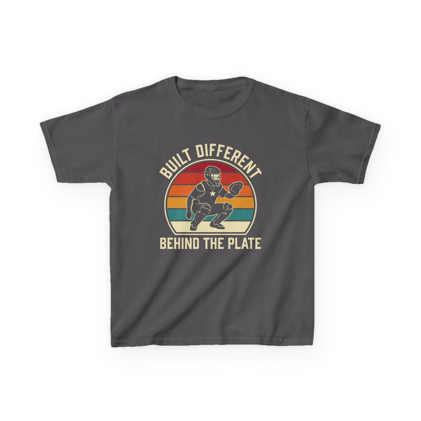Built Different Catcher Kids T-shirt