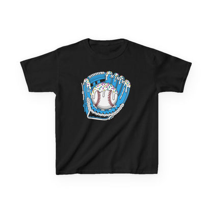 Drip Baseball Glove Kids Tee