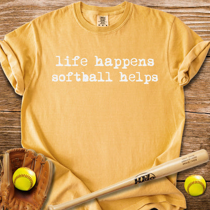 Softball Fixes Everything T-Shirt