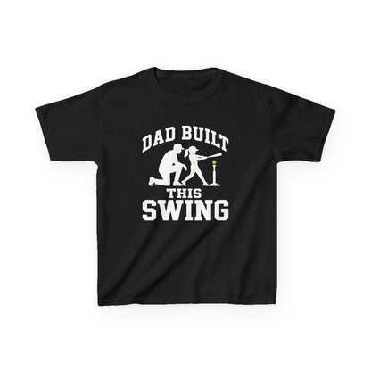 Dad Coached Her Swing Kids T-shirt