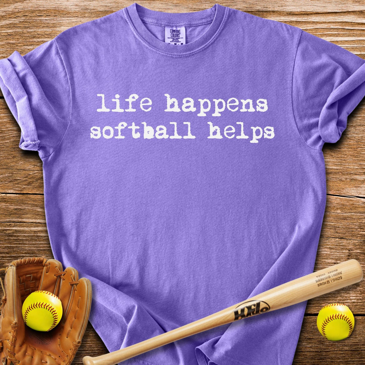Softball Fixes Everything T-Shirt