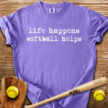 Softball Fixes Everything T-Shirt
