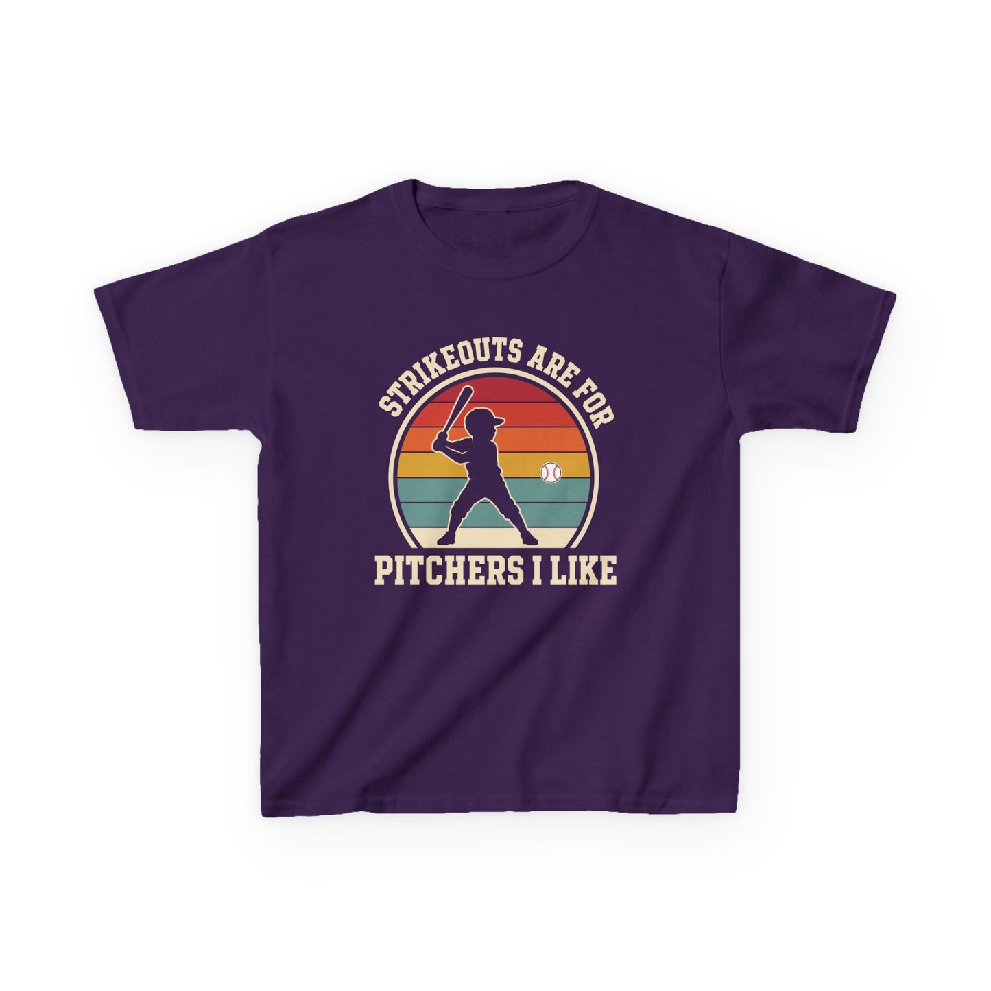 Strikeouts Are For Pitchers I Like Kids T-shirt
