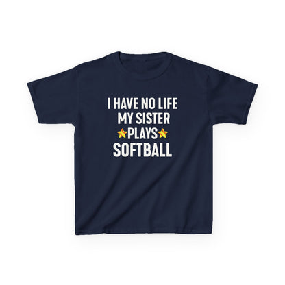 Sibling Has No Life Kids T-shirt