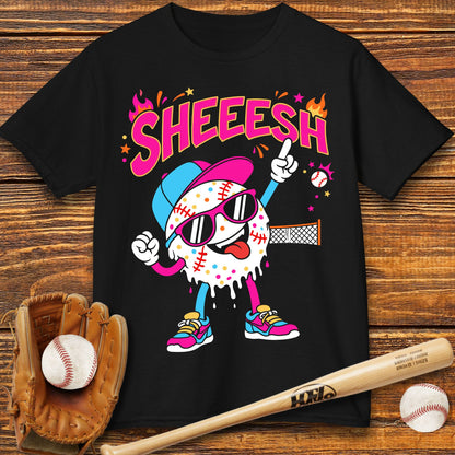 Sheeesh Baseball Drip Kids