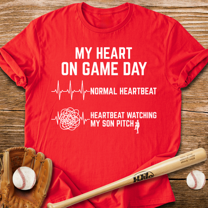 Son Pitch Races My Heart T-Shirt