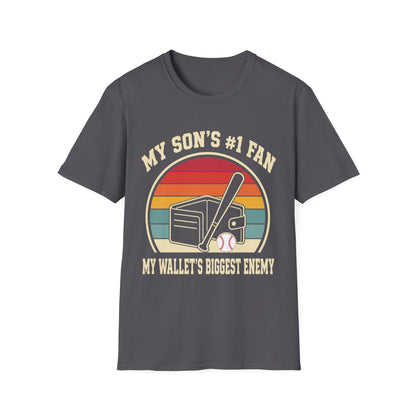My Son's #1 Fan Wallet's Enemy T-Shirt