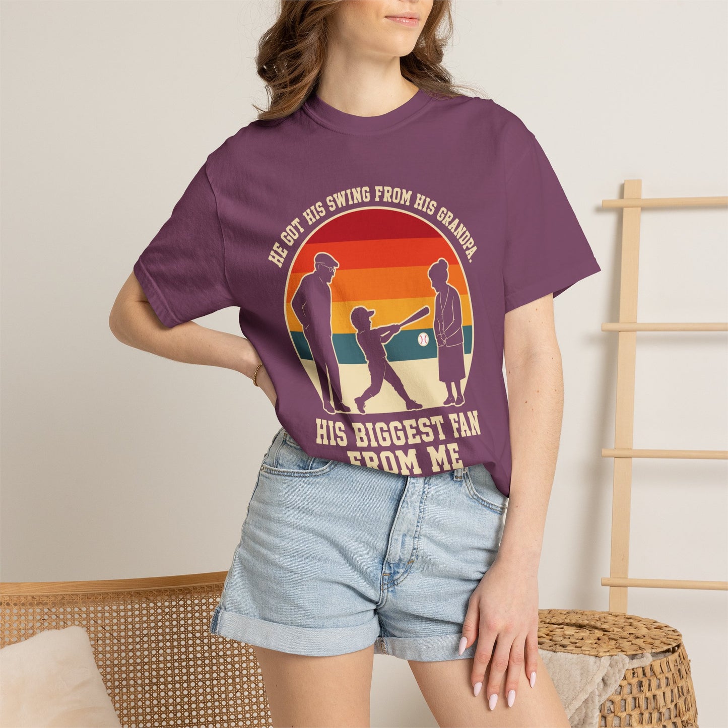 Swing From Grandpa Fan From Me T-Shirt