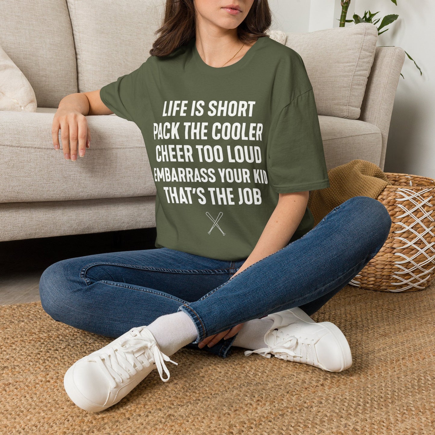 Loud Baseball Parent Life T-Shirt