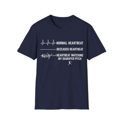 Daughter's Pitch Flatlines Me T-Shirt