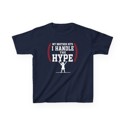 Little Sister Runs Hype Kids T-shirt