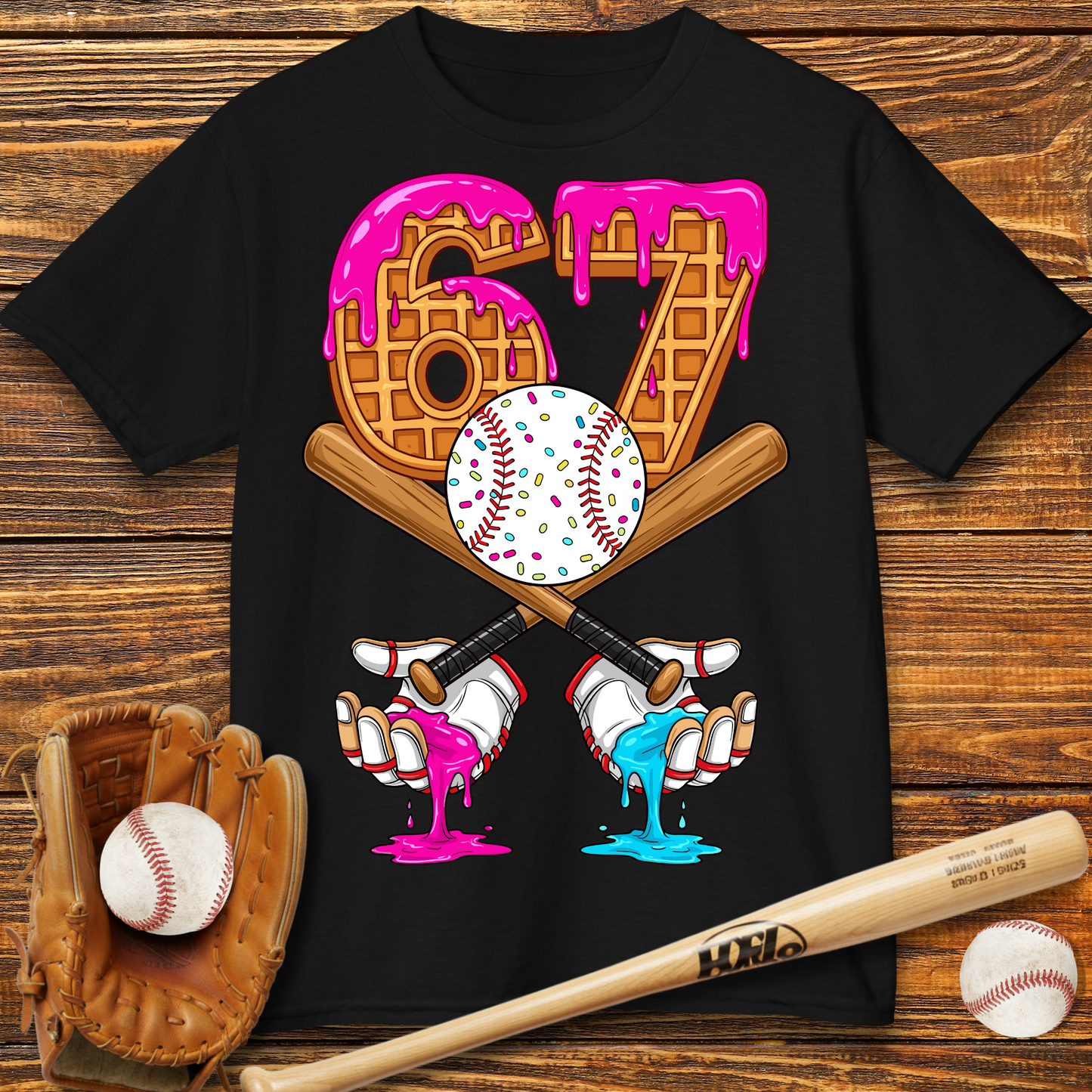 Baseball Drip 67 Kids T-Shirt