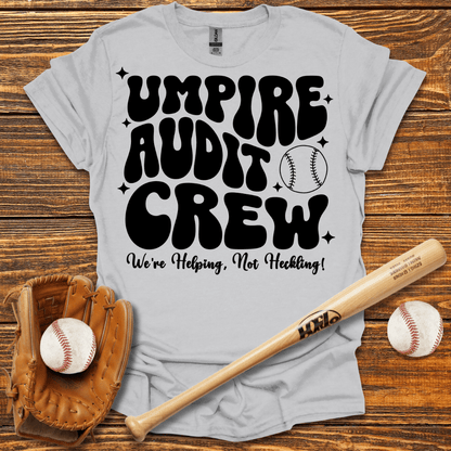 Umpire Audit Crew Adult T-Shirt