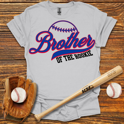 Brother Of The Rookie Adult T-Shirt