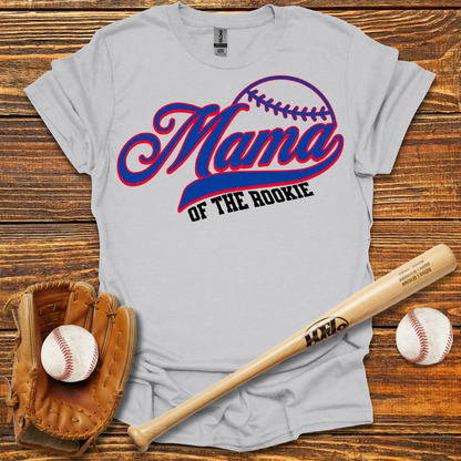 Mama Of The Rookie Adult T-Shirt