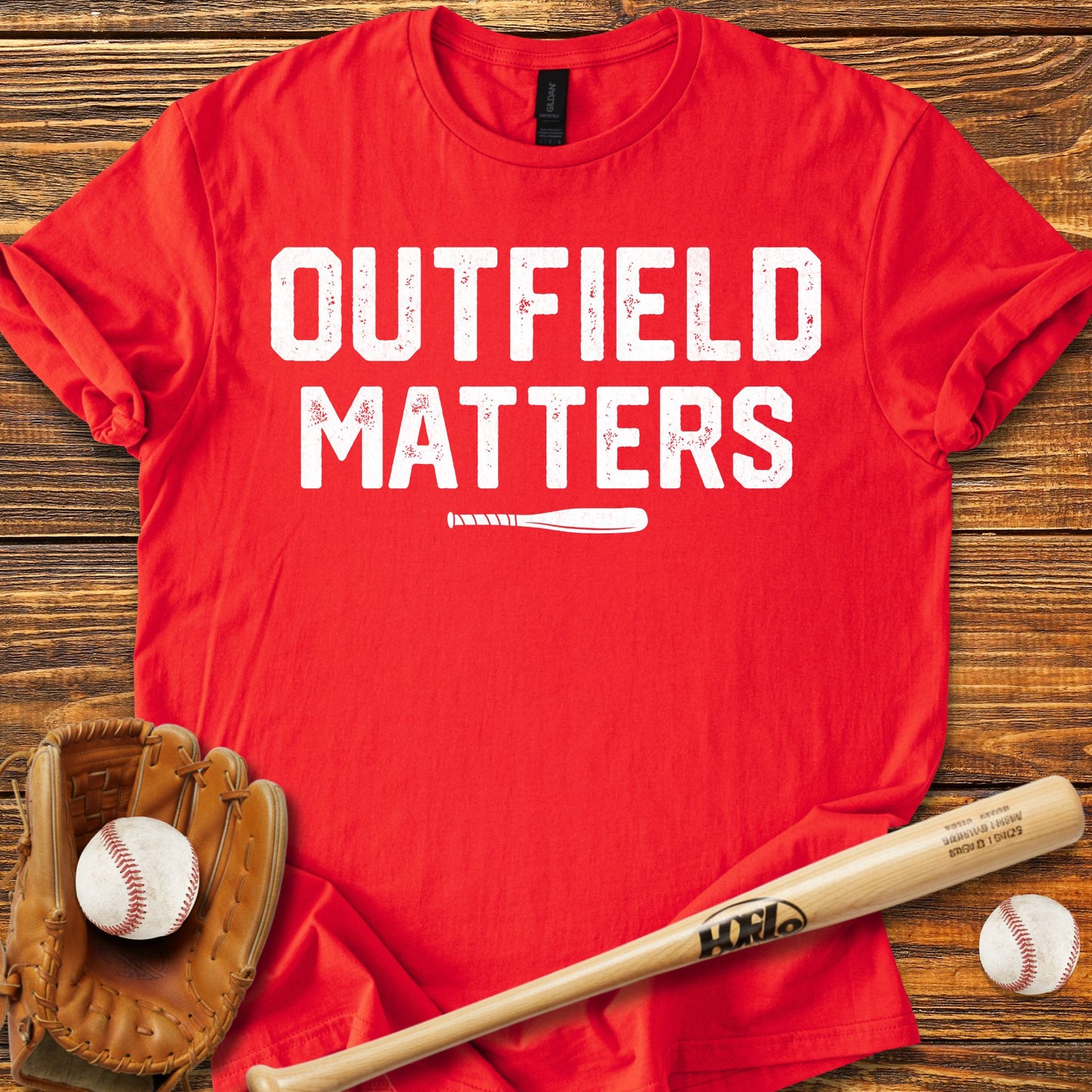 Outfield Matters Adult T-Shirt