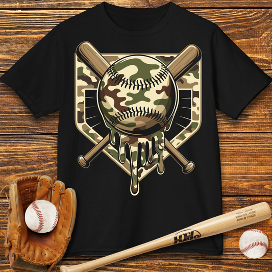 Camo Drip Kids T-Shirt