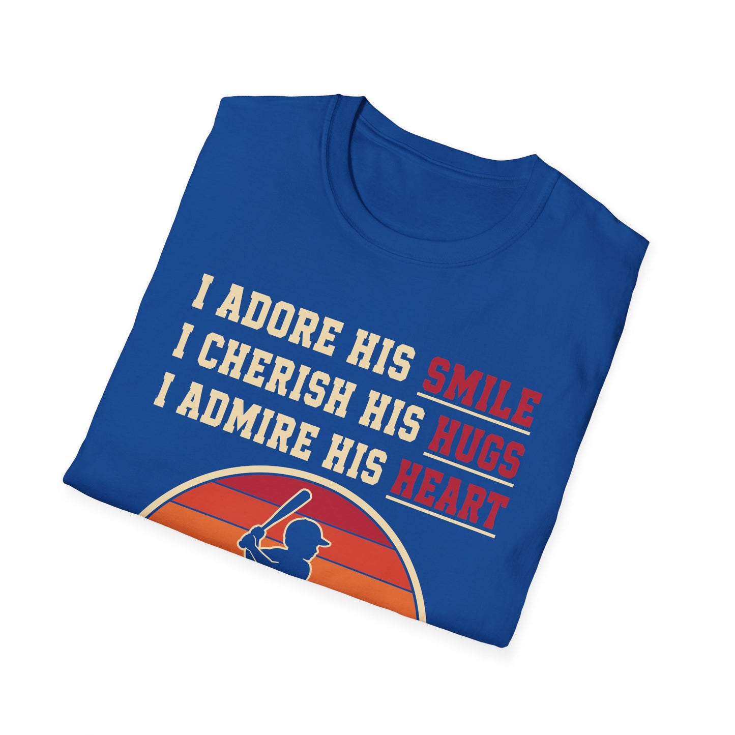 Grandma's Baseball Heart T-Shirt