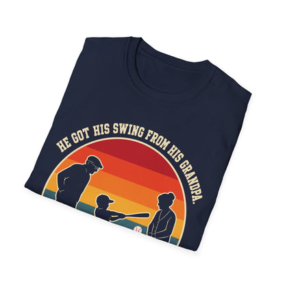 Swing From Grandpa Fan From Me T-Shirt