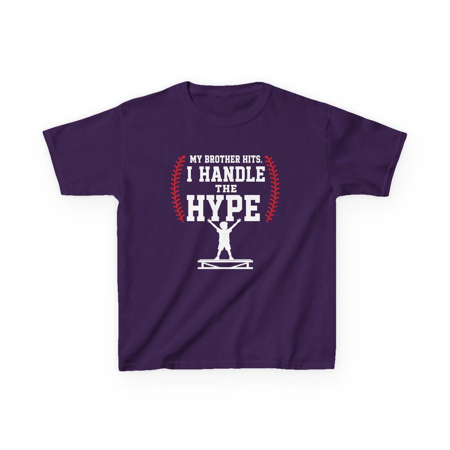 Little Brother Runs Hype Kids T-shirt