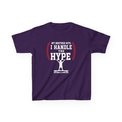 Little Brother Runs Hype Kids T-shirt