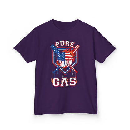 Pure Gas Patriotic Baseball Kids T-shirt