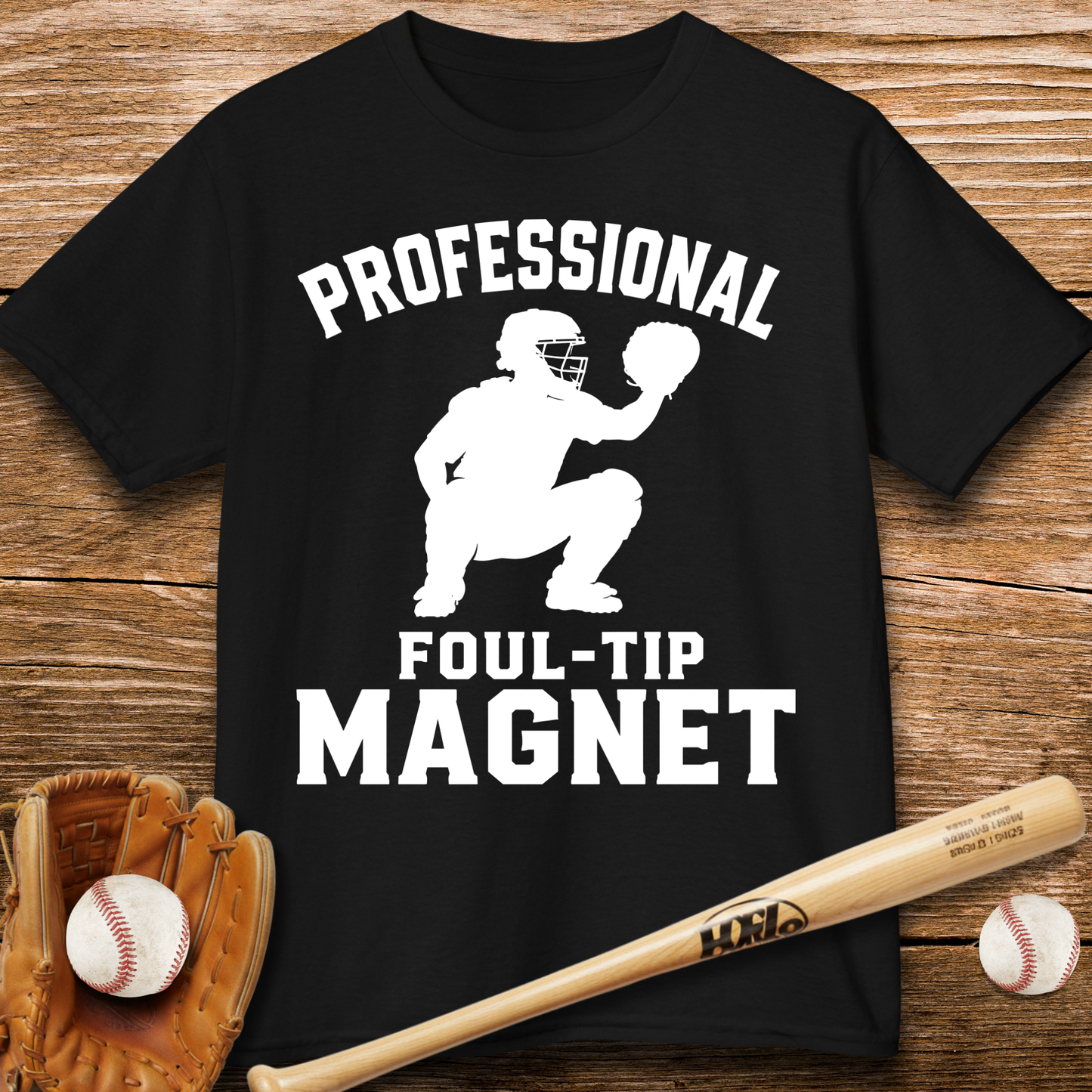 Catcher Takes Every Hit Kids T-shirt