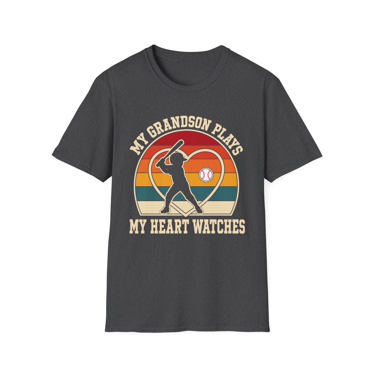 My Grandson Plays Heart Watches T-Shirt