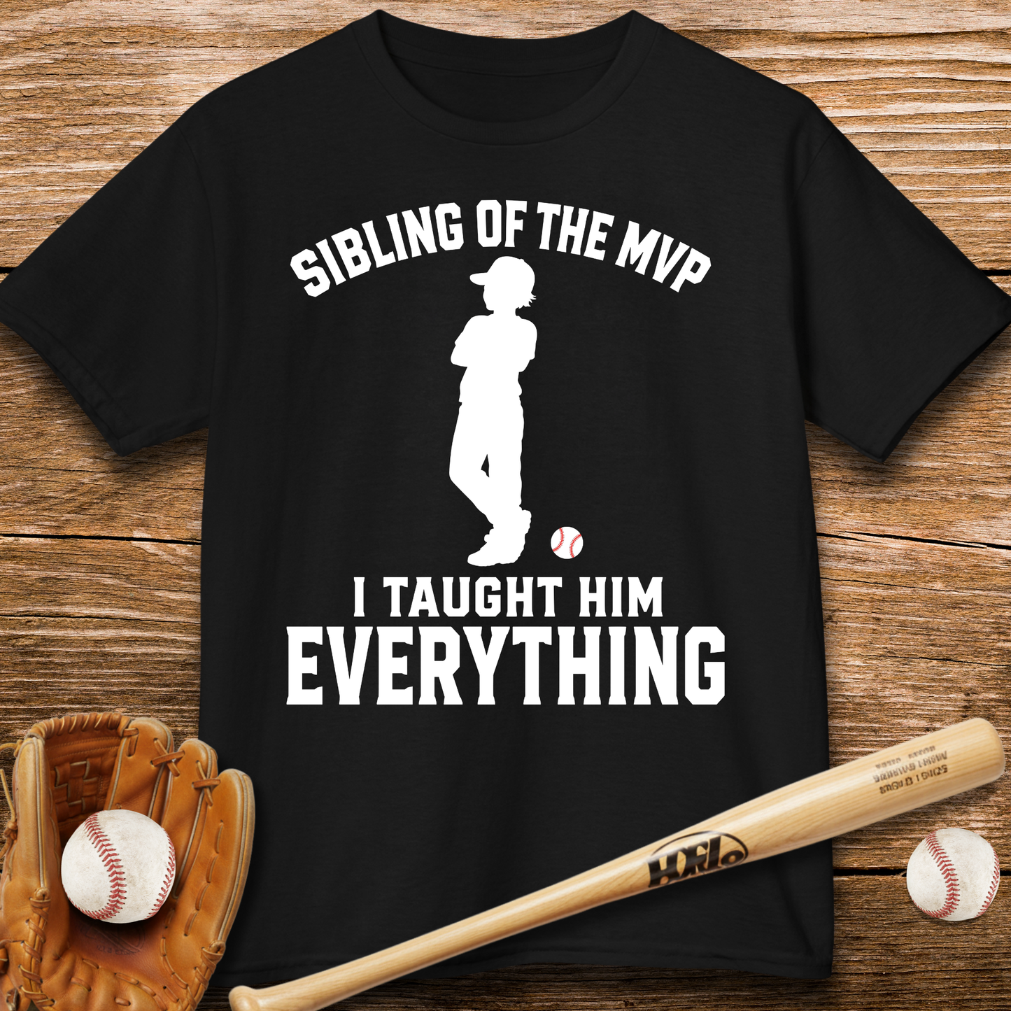 Smug Sibling Takes Credit Kids T-shirt