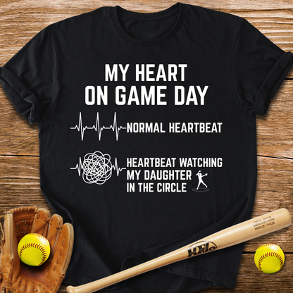 Daughter Circle Races My Heart T-Shirt