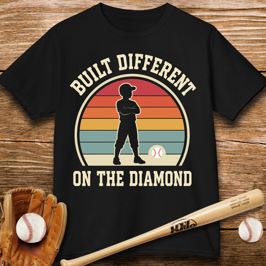 Built Different On The Diamond Kids T-shirt
