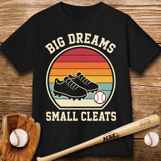 Big Dreams Small Cleats Kids T-shirt