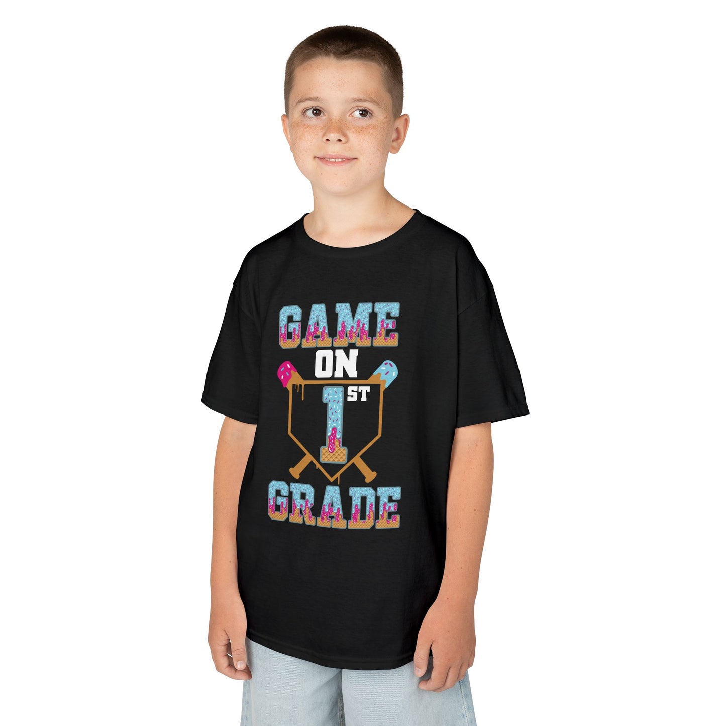 First Grade Game On Kids T-shirt