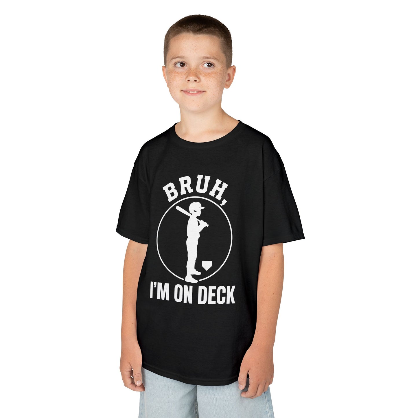 Bruh I'm On Deck Kids T-shirt