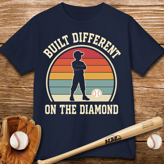 Built Different On The Diamond Kids T-shirt