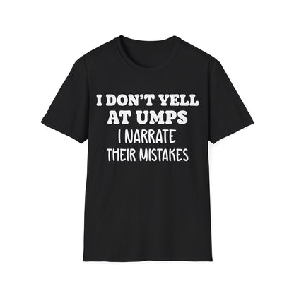 Sideline Umpire Critic T-Shirt