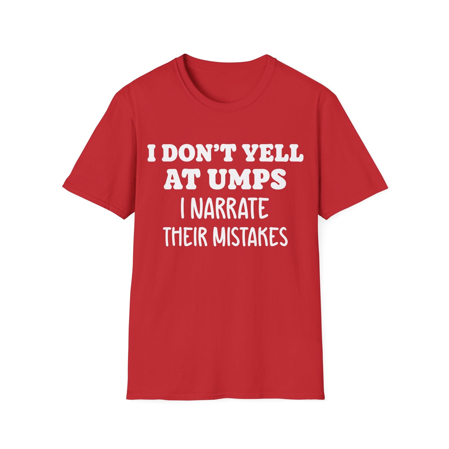 Sideline Umpire Critic T-Shirt
