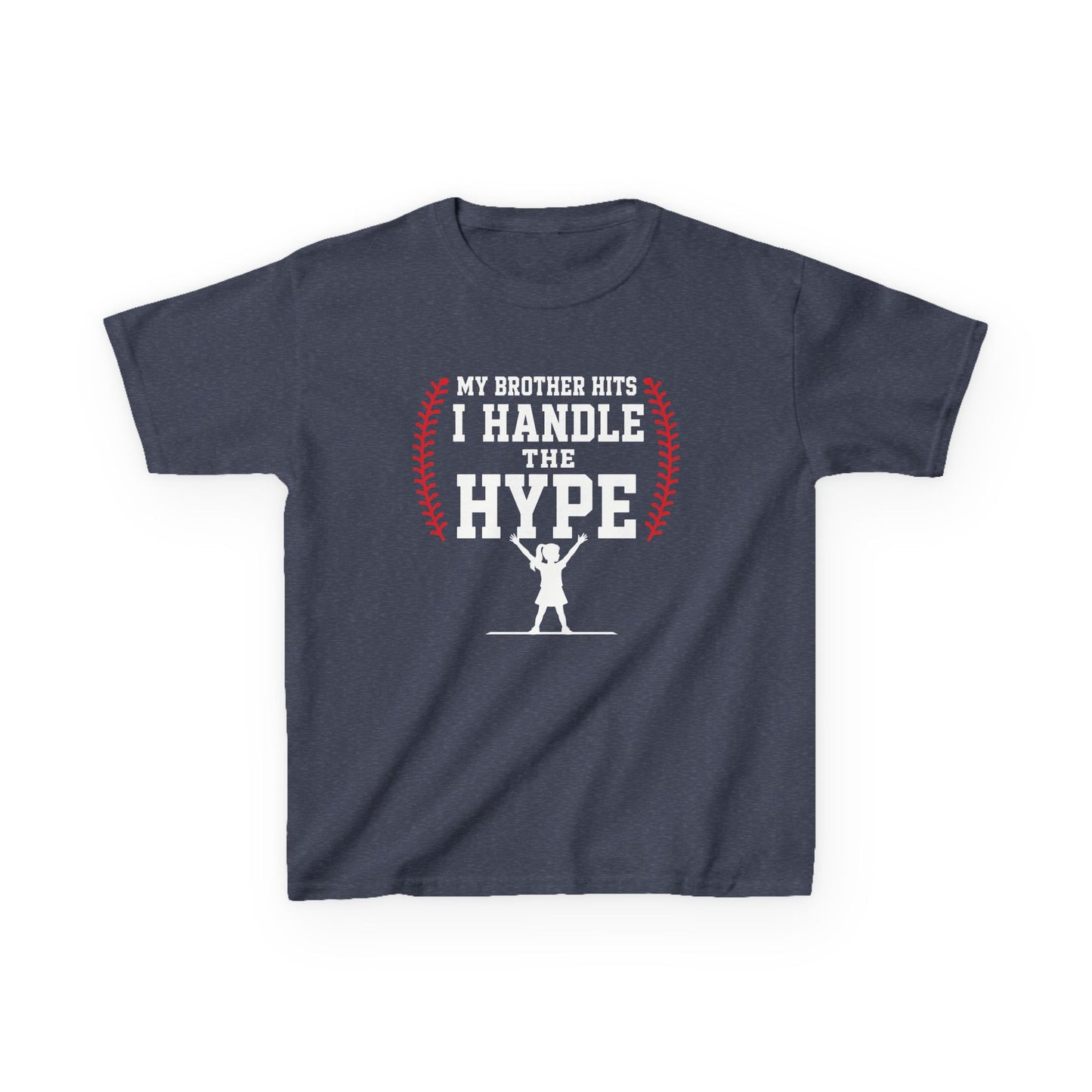 Little Sister Runs Hype Kids T-shirt