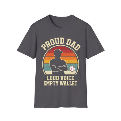 Proud Dad Empty Wallet T-Shirt