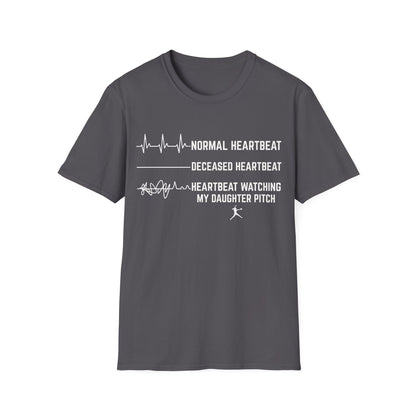 Daughter's Pitch Flatlines Me T-Shirt