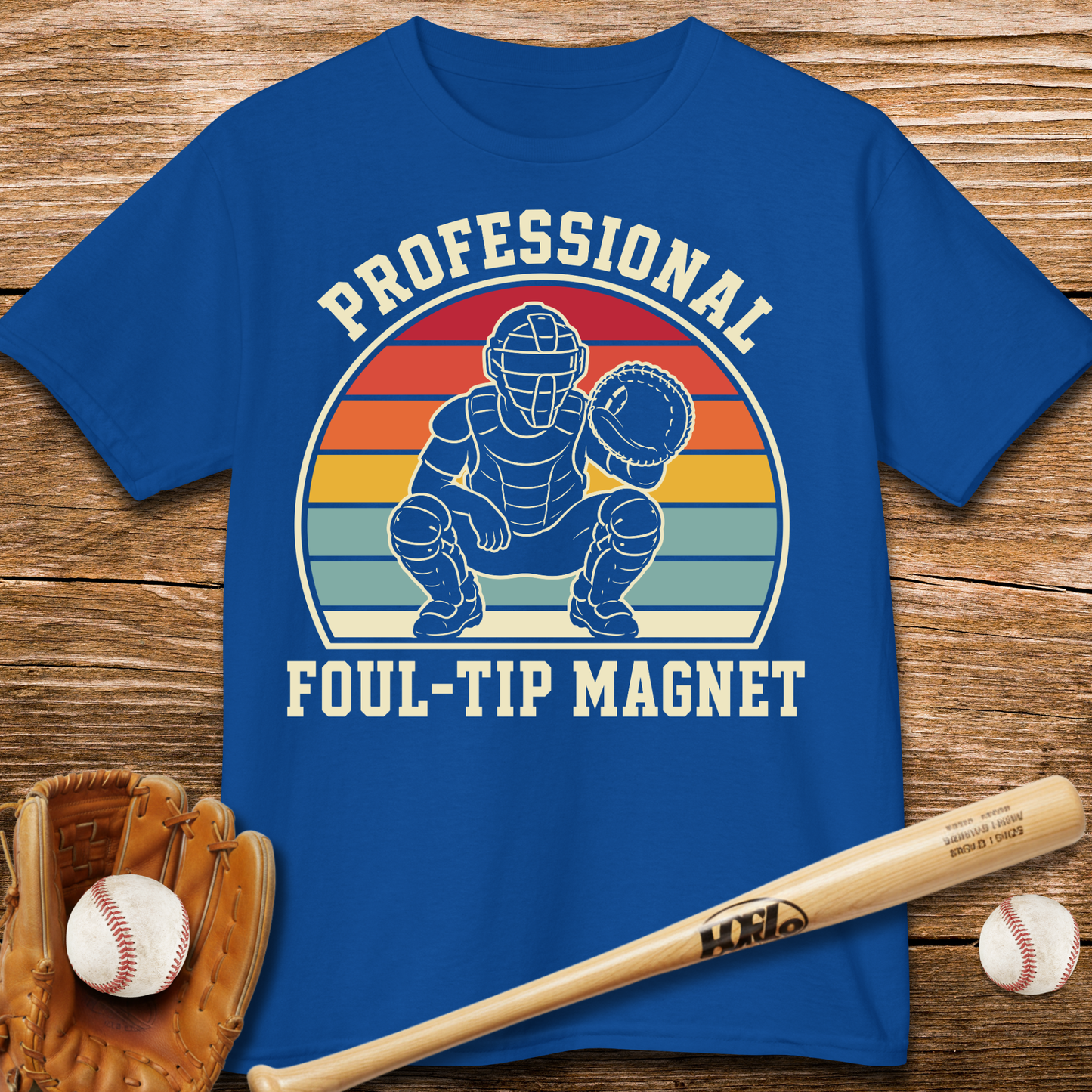 Catcher Takes Every Hit Kids T-shirt