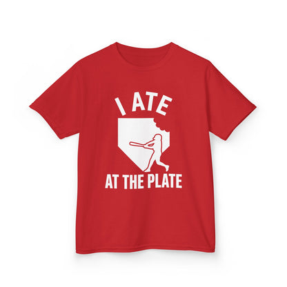 I Ate At The Plate Kids T-shirt