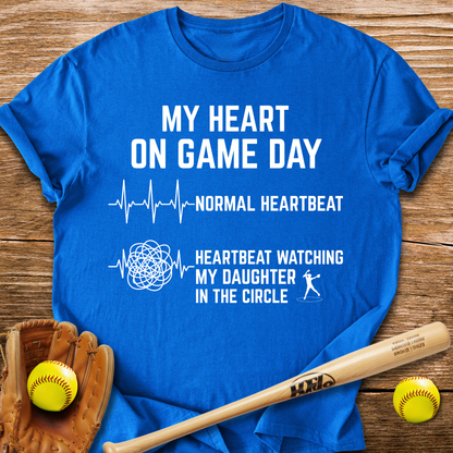 Daughter Circle Races My Heart T-Shirt