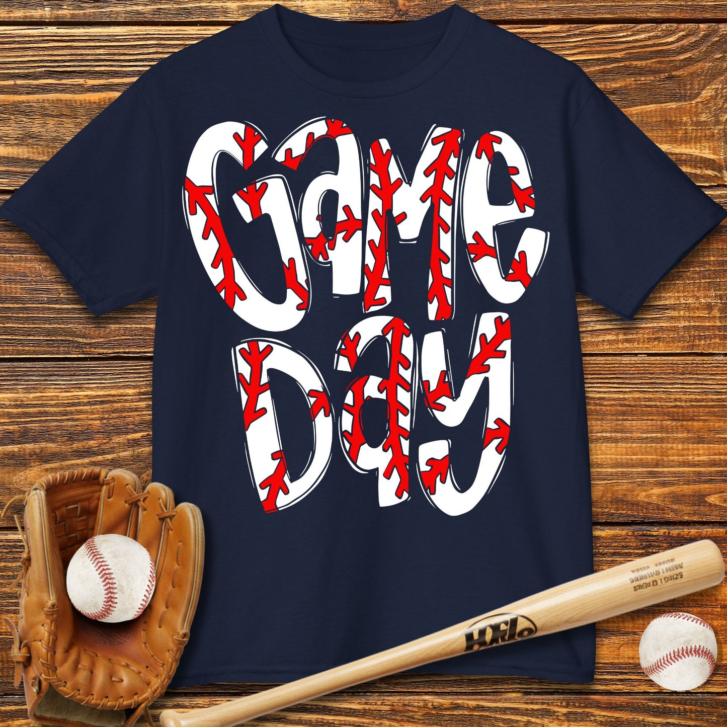 Game Day Baseball Kids T-Shirt
