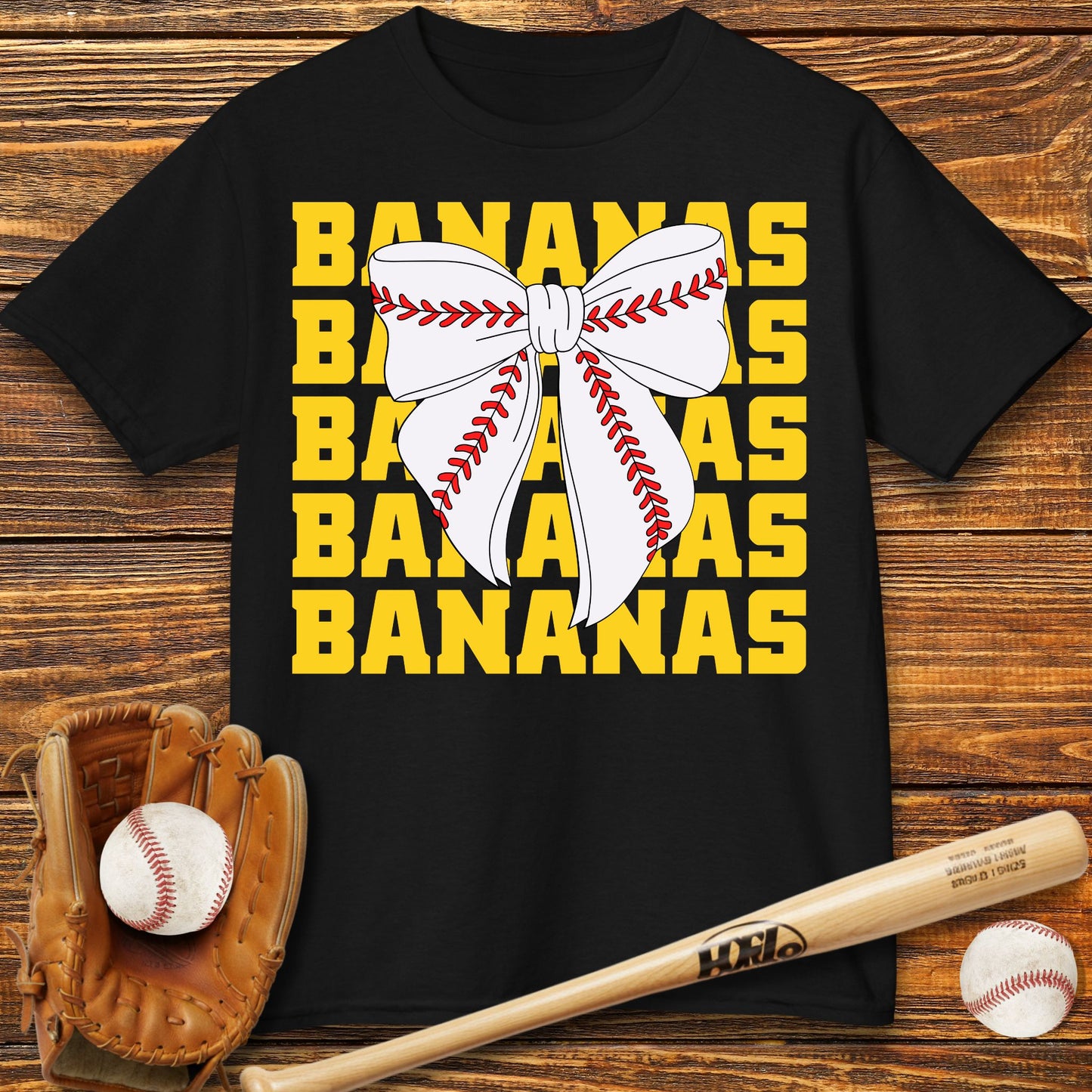 Bananas Coquette Kids T-Shirt