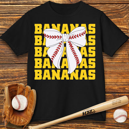 Bananas Coquette Kids T-Shirt