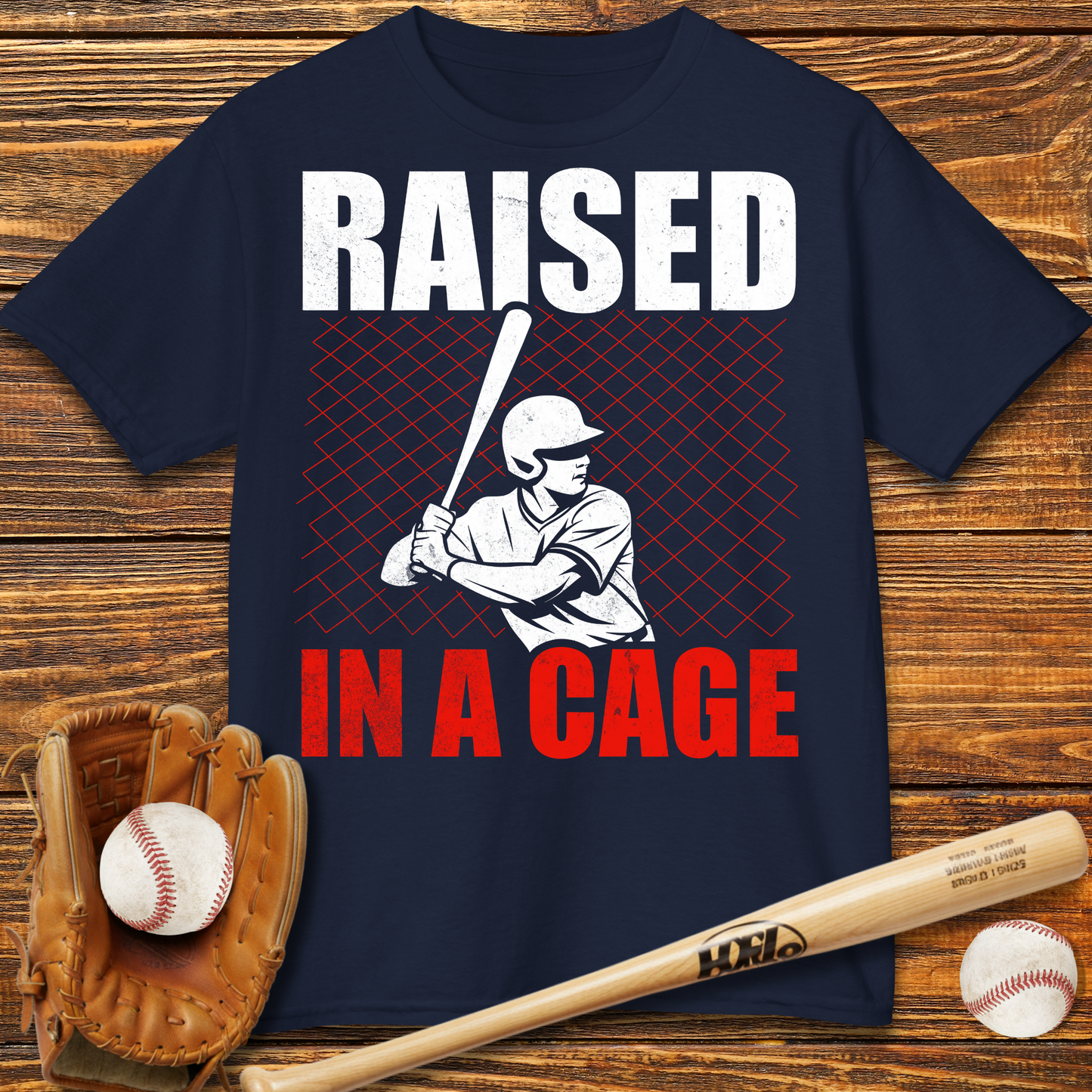 Raised In A Cage Kids T-Shirt
